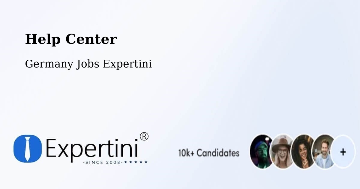 Help Center – Rendsburg - Germany Jobs Expertini