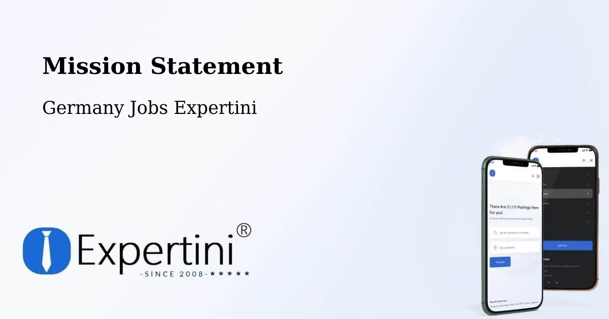 Corporate Mission – Rendsburg - Germany Jobs Expertini