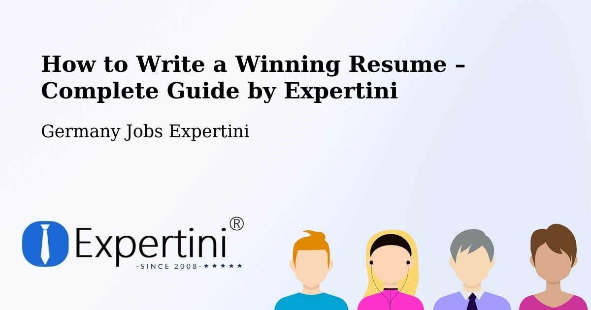 Resume Writing Guide for Job Seekers – Rendsburg - Rendsburg, Germany Jobs Expertini
