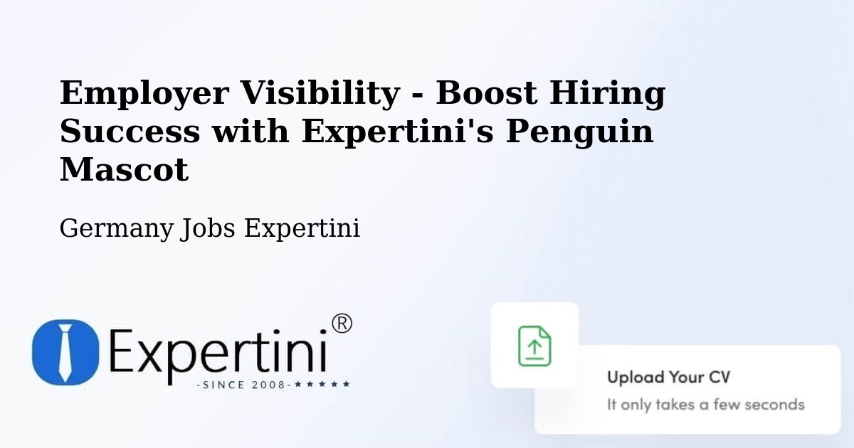 CV and Resume Visibility Optimization – Rendsburg - Germany Jobs Expertini